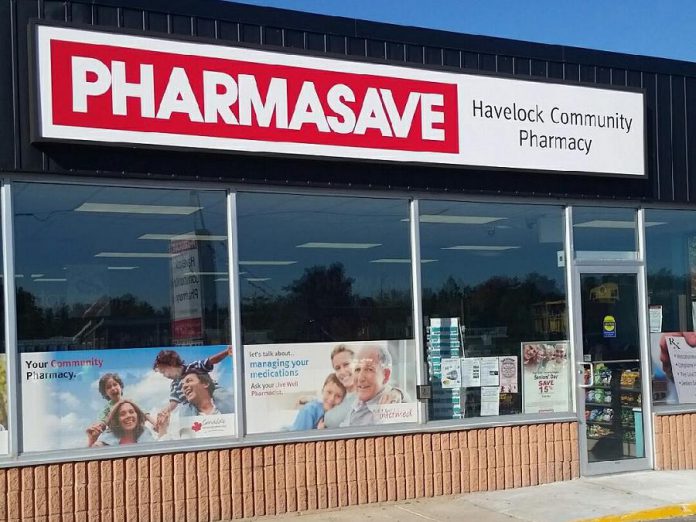 Pharmasave Havelock Community Pharmacy is located on Highway 7 at 16 Ottawa Street in Havelock (supplied photo)