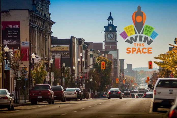 The Peterborough DBIA announced the Win This Space entrepreneurial competition last week (photo/graphic: Peterborough DBIA)