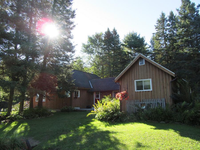 Recently inspected: this beautifully treed garden retreat located in the village of Kinmount. (Photo: David Sharman)