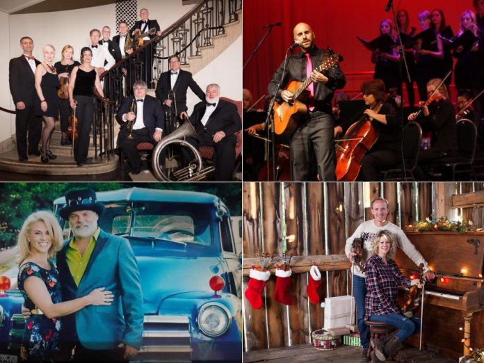 Four of the concerts at Showplace during its 20th anniversary season: The Wintergarten Orchestra on October 27, Strings Attached with Michael Gabriel on October 28, Fred Eaglesmith with Tif Ginn on November 12, and Natalie MacMaster and Donnell Leahy's A Celtic Family Christmas on December 22 and 23