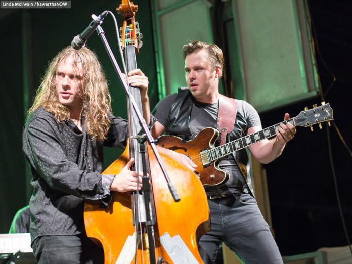 Ryan and Sam of The Weber Brothers, who are performing with their band at The Arlington in Maynooth on Friday, October 28 (photo: Linda McIlwain / kawarthaNOW)