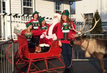 Visit Santa and a real-life reindeer at Village Dental Centre in Lakefield on November 25