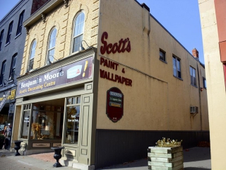 Scott's Decorating Centre has been a fixture in Lindsay's downtown core since 1955. (Photo: Eva Fisher)