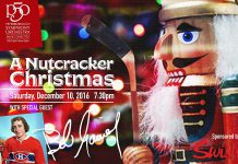 Tickets are selling fast for A Nutcracker Christmas on December 10th, with a special appearance by Peterborough hockey legend Bob Gainey. Contact the Showplace box office to reserve your seats (adults $30, students $10).