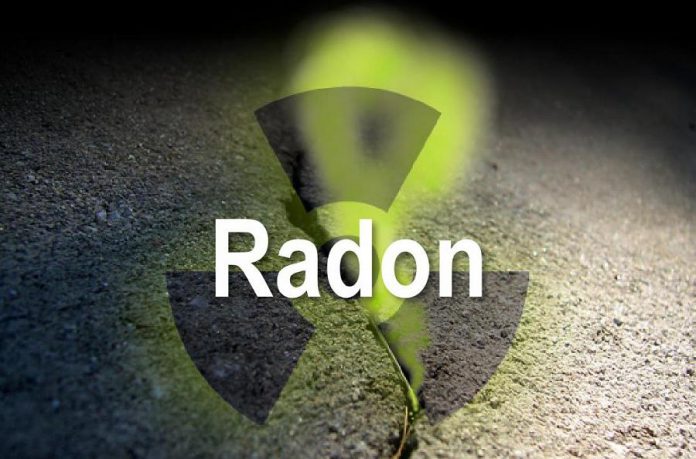 Radon is a naturally generated radioactive gas that is present to some degree in all homes. Being exposed to high concentrations of the gas can lead to lung cancer. But unlike the gas shown in the graphic, radon is colourless and odourless and can only be detected using a test kit, which Peterborough Public Health is offering for free.