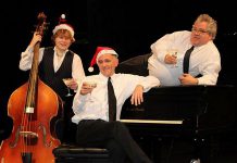 The original lineup of The Three Martins (Jimmy Bowskill, Rob Phillips, and Dan Fewings) are performing two holiday shows in Peterborough and Bowmanville this December, featuring special guest musicians (supplied photo)