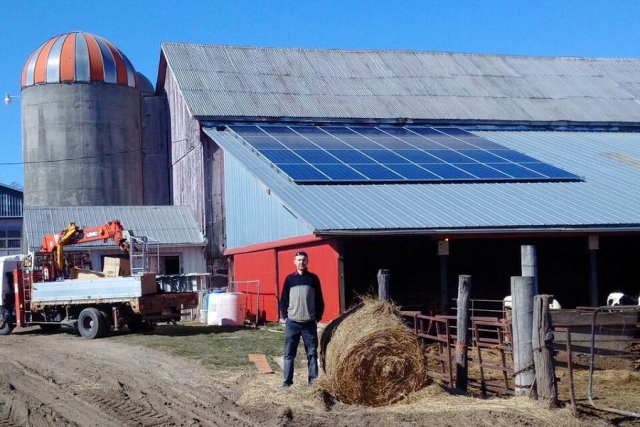 Looking for a green investment? Look up! The microFIT program pays premium rates for solar power, but to take part you will need to act by the end of 2017. (Photo: Flanagan and Sun)