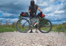 Cyclist Miles Arbour recently "bikepacked" the 450-km Central Ontario Loop Trail. Many hundreds of kilometres of trails connect communities along the Trent-Severn Waterway, offering unique tourism opportunities for businesses in the Kawarthas. An interactive workshop on November 29 will showcase the benefits of strengthening the linkages between these communities. (Photo: Miles Arbour)