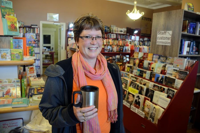 Kent Bookstore owner Cheri Hogg has created a book lover's haven in her downtown Lindsay shop. (Photo: Eva Fisher)