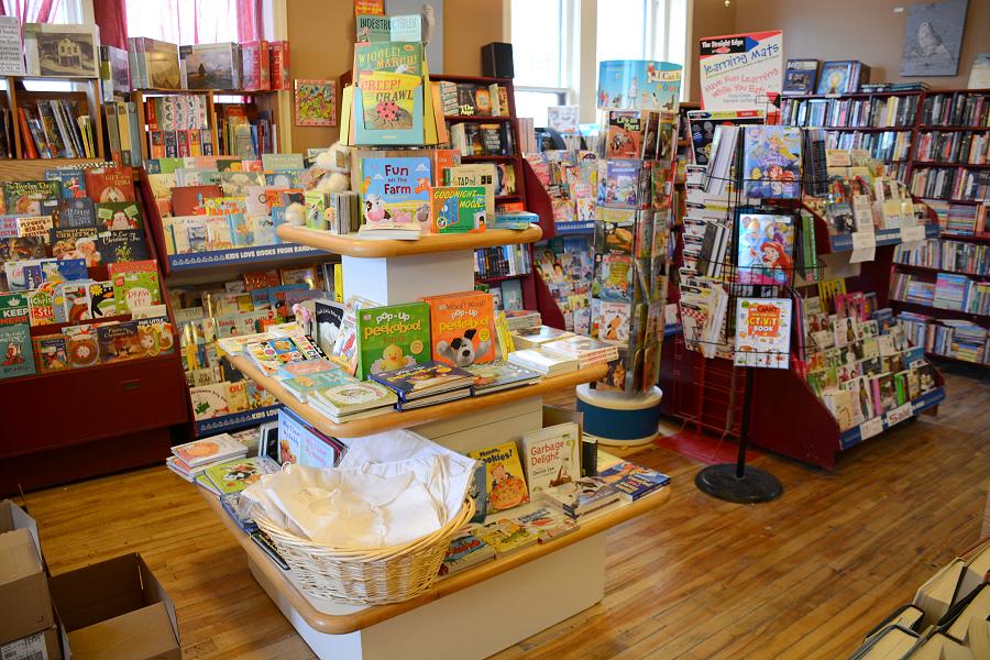 Kent Bookstore also carries a wide variety of children's books. Cheri draws inspiration from her grandchildren. (Photo: Eva Fisher)