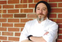 Chef Kevin McKenna, owner of the new Hunter County Cuisine & Wine Bar in downtown Peterborough (photo: Hunter County Cuisine & Wine Bar)