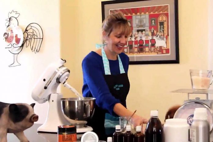Leslie Bradford-Scott, founder of award-winning Walton Wood Farm, is featured in the first episode of the new business video series BizMapPtbo (photo: BizMapPtbo)