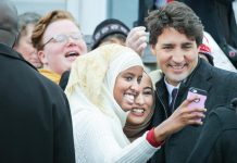 Prime Minister Justin Trudeau during a visit to Peterborough on January 17, 2016. The Prime Minister is returning to Peterborough on January 13, 2017 for a public town hall meeting. (Photo: Linda McIlwain / kawarthaNOW)