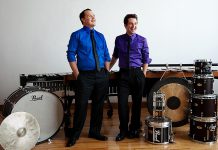 Performing Arts Lakefield presents Duo Percussion, known for their eclectic and high-energy performances, on February 17 at the Bryan Jones Theatre at Lakefield College School