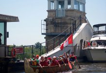 The Canadian Canoe Museum in Peterborough won first place in the Trail Towns Workshop 2017 Community Incentive Award for its Peterborough Canoe Heritage and Tradition Experience project, which will include museum exhibits, a walking tour of historic canoe-manufacturing locations in Peterborough, and a Voyageur Canoe tour over the Peterborough Lift Lock. (Photo: The Canadian Canoe Museum)