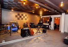guerrillaSTUDIOS in downtown Peterborough is a rehearsal and workshop space as well as a recording studio (photo: guerrillaSTUDIOS)