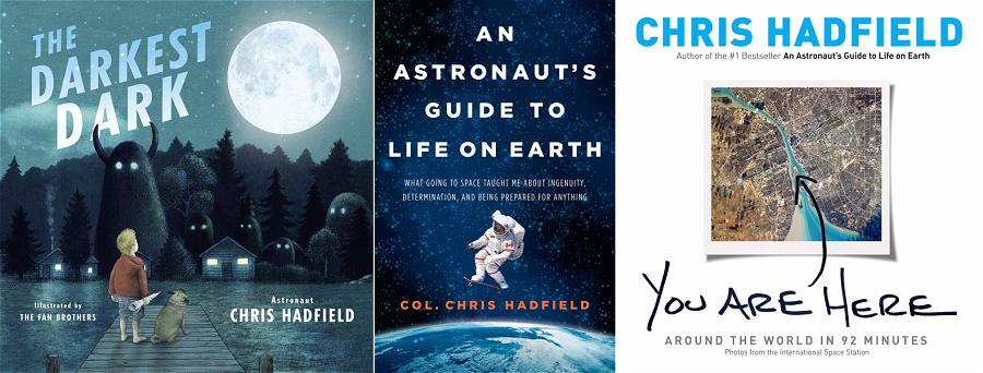 United Way selling Chris Hadfield books in advance of May ...