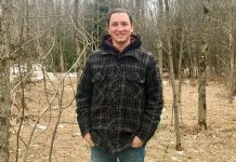 Reginal Eddy is a student in Fleming College's Urban Forestry Technician Co-op program (photo courtesy of Fleming College)