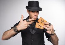 Magician Spidey, who performs at the Market Hall in Peterborough on March 25, has even impressed famous magicians Penn & Teller with his mentalism tricks