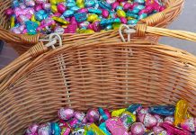 The annual Nutty Chocolatier Easter Egg Hunt takes place at noon on Easter Sunday (photo: The Nutty Chocolatier / Facebook)