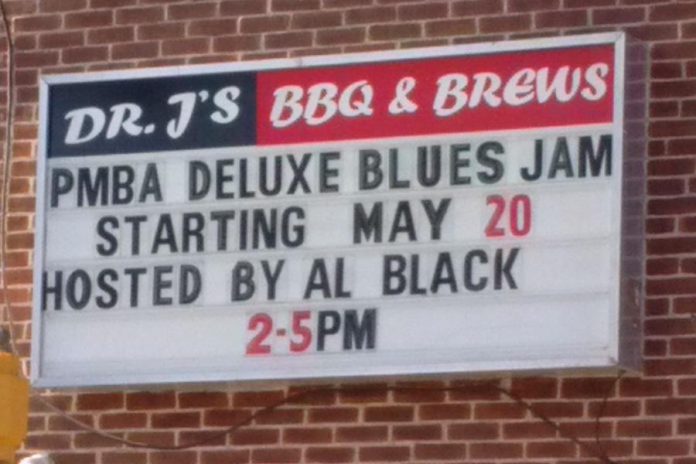 The first Deluxe Blues Jam at Dr. J's BBQ and Brews takes place on Saturday, May 20 from 2 to 5 pm. (Photo: Don McBride)