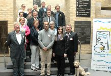 The recipients of the 2017 City of Kawartha Lakes Accessibility Awareness Awards with Mayor Andy Letham, Councillor Stephen Strangway and Accessibility Coordinator Barb Condie at City Hall on Tuesday, May 23. (Photo: City of Kawartha Lakes)