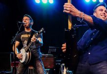 Jordan Honsinger (banjo, vocals) and Trevor MacLeod (lead guitar) of country rockers Cold Creek County, who headline the Country Wild Music Festival on June 3 at Victoria Park in Cobourg. (Photo: Cold Creek County / Instagram)