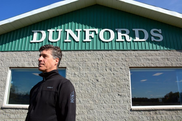 Owner Murray Croteau kept the Dunfords name because of the business's great reputation throughout central Ontario. (Photo: Eva Fisher / kawarthaNOW)