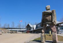 Fleming College is hiring 14 full-time faculty and staff positions this spring. The college has campuses in Peterborough, Lindsay, Cobourg, and Haliburton. Pictured is the Haliburton School of Art and Design. (Photo: Erin Kernohan / Fleming College)