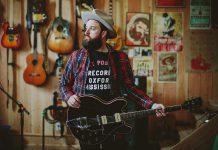 Alberta-based musician Leeroy Stagger performs at the Red Dog in downtown Peterborough on Friday, June 9th. (Photo: David Guenther)