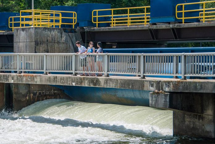 To ensure boater safety and reduce erosion, Parks Canada is opening the Trent-Severn Waterway in stages. Only locks 28 to 42, between Burleigh Falls and Couchiching, will be open for boat navigation as of Friday, May 26. (Photo: Parks Canada)