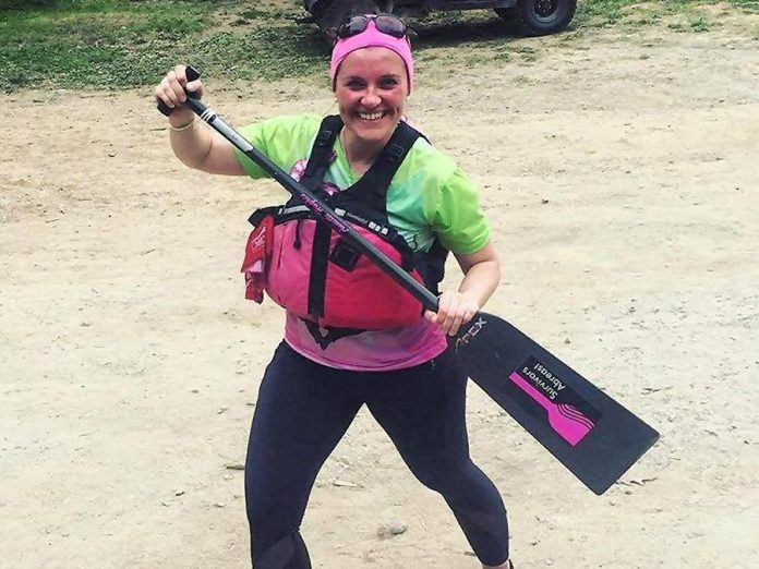 Among other things, local teacher Amy Semple is a breast cancer survivor and the youngest member of Survivors Abreast. She will be paddling in Peterborough's Dragon Boat Festival on June 10 in Del Crary Park.
