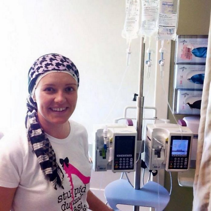 Amy was diagnosed with breast cancer three years ago, at the age of 32. She says the day she received her formal diagnosis was "by far, the worst day of my life."
