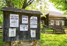 Enjoy your summer in the Kawarthas by celebrating the 50th anniversary of Lang Pioneer Village in Keene, experiencing fine dining or a casual burger at Viamede Resort, and having peace of mind by insuring your cottage and recreational vehicles with Darling Insurance in Lakefield. (Photo: Lang Pioneer Village)