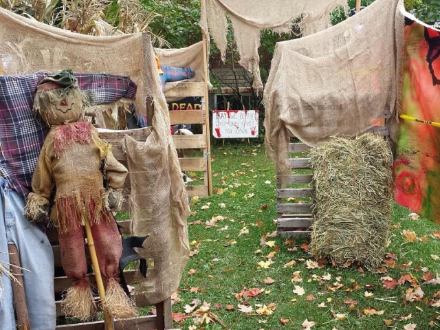 Halloween fun at Kawartha Settlers' Village involves a haunted house, crafts for kids and a maze. (Photo: Kawartha Settlers' Village)
