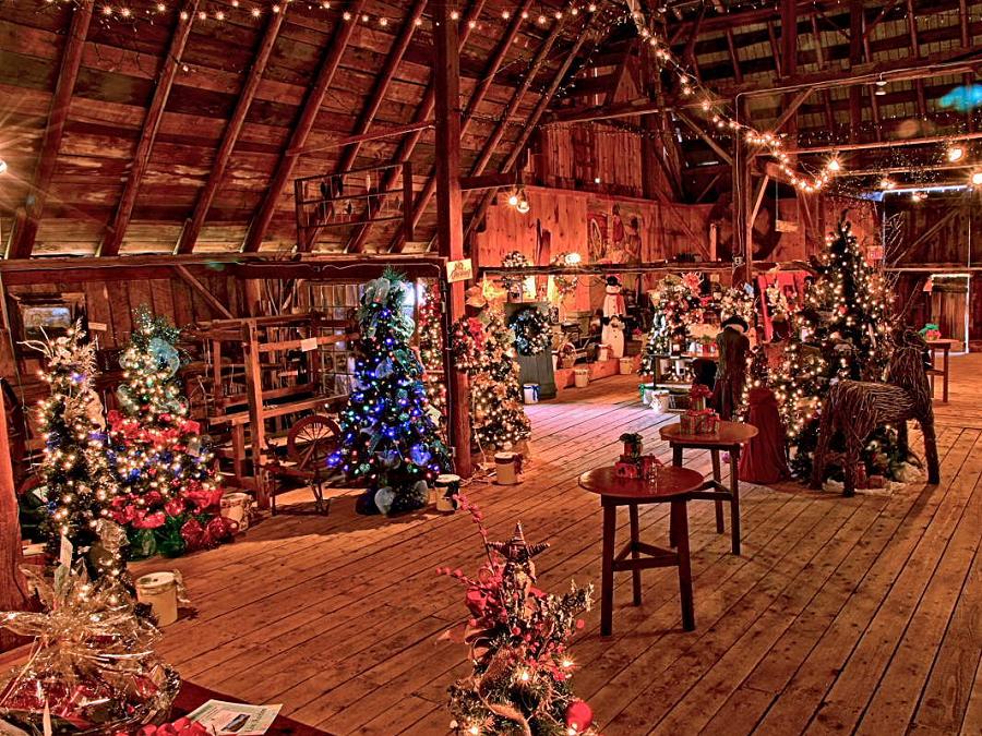 Murphy's Barn will become a Christmas wonderland for this year's 20th Annual Festival of Trees. (Photo: Dennis Turcott)