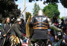 Historical education and entertainment company Blades of Glory performing at the Lakefield Fairy & Dragon Festival, a free costume event for all ages at Cenotaph Park in Lakefield on Saturday, June 10.