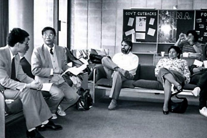 In 1972, Trent University created the first aboriginal student space at a Canadian university when it opened the Native Studies Lounge at Otonabee College. (Photo: Trent University)