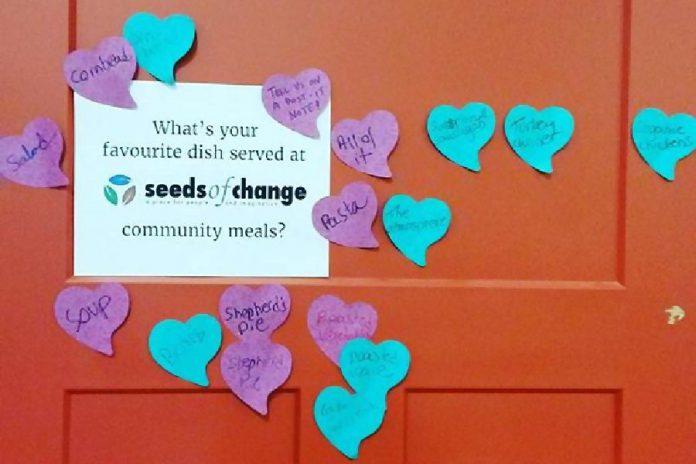 Due to a lack of stable funding, Seeds of Change Peterborough will no longer have paid staff after the end of June and will rely on volunteers to continue. The non-profit organization offers a location where groups and organizations can hold workshops, has a community garden, and offers community meals. (Photo: Seeds of Change)