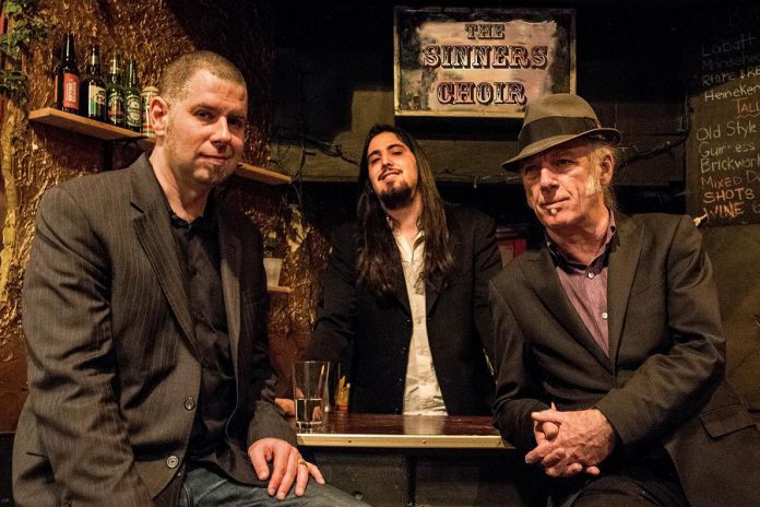 Toronto gritty Americana-roots trio The Sinners Choir (Terry Wilkins, Adam Beer-Colacino and Adam Warner) performs at The Ganny in Port Hope on Friday, June 10. (Photo: The Sinners Choir)