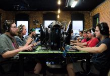 Gamers in action at Retro's eSports Bar in downtown Peterborough. (Photo: Retro's eSports / Facebook)