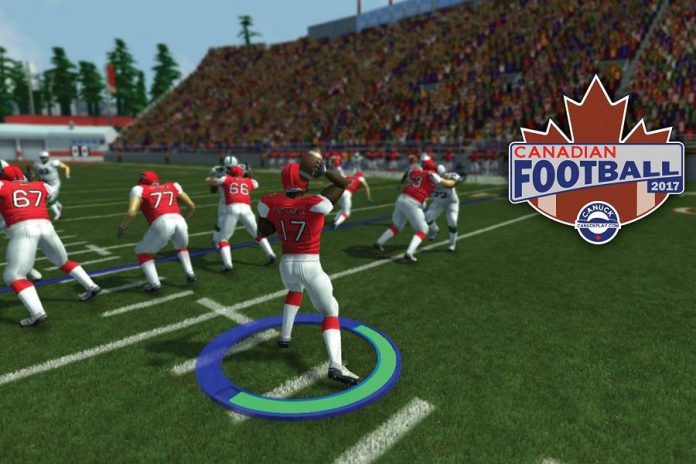 Peterborough video game studio Canuck Play new title Canadian Football 2017 has been certified for release on the XBox One and approved for distribution on Steam for PCs. (Photo: Canuck Play / Facebook)
