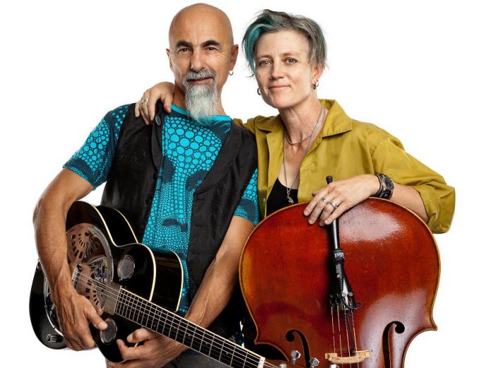 Exotic roots music duo Jennis (Dennis Gaumond and Jen Gillmor) are performing at The Spill in downtown Peterborough on Friday and at The Arlington Pub in Maynooth on Saturday. (Promotional photo)