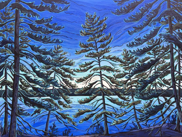 Gallery on the Lake features work by exclusively Canadian painters, including this piece by Jenny Kastner. (Photo: Gallery on the Lake)