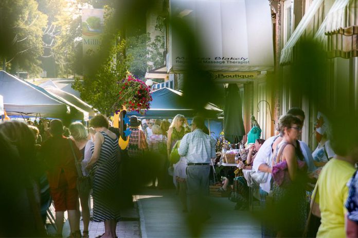 Ladies' Night is a fantastic shopping destination, with around 60 vendors and a range of downtown shops. (Photo: Millbrook B.I.A.)