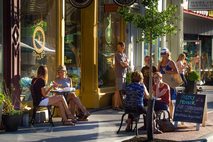  Enjoy some refreshment or watch the entertainment at Ladies' Night. (Photo: Millbrook B.I.A.)