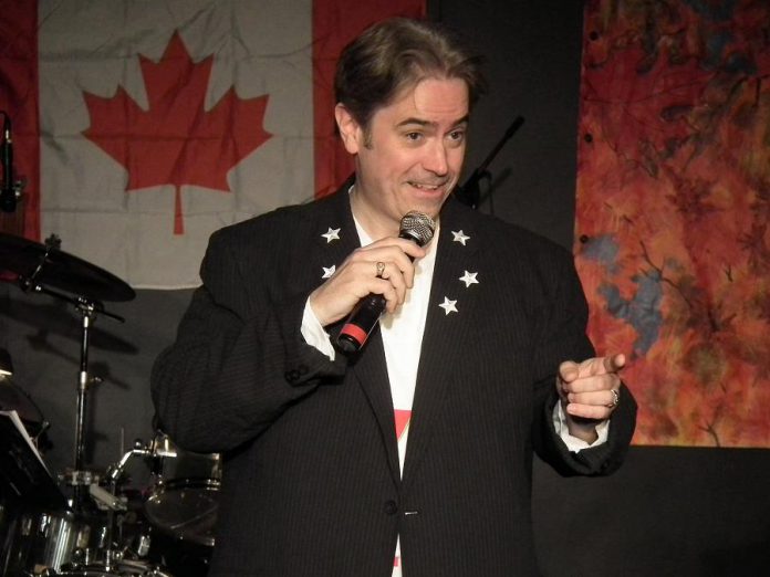 Bobby Prochaska sings Michael Buble in Oh, Canada, We Sing For Thee!  (Photo: Nelson Anselmo)