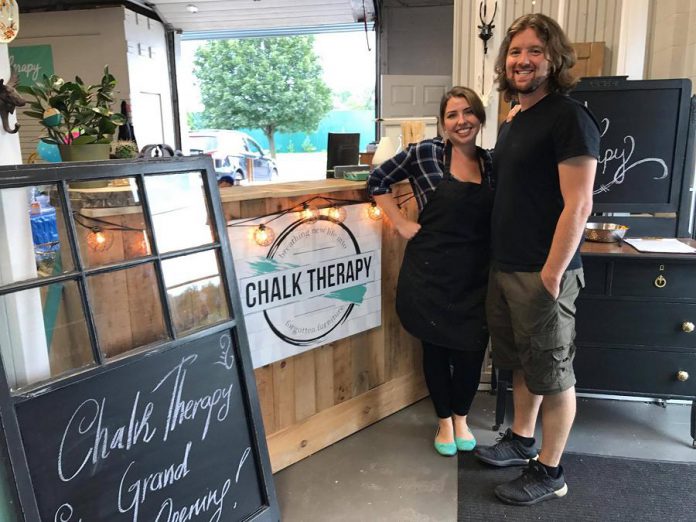 Tara Lee Genge, owner of Chalk Therapy in Peterborough, offers refinished one-of-a-kind furniture and home decor. (Photo: Chalk Therapy)