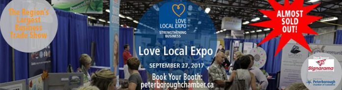  The Love Local Business Expo on September 27 is almost sold out.