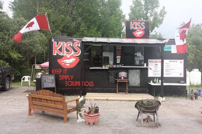 KISS Chip Truck serves poutine made with local Empire Cheese curds and butcher-fresh sausages. (Photo: Mark Linton)